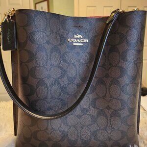 Coach "Val" Bag in Signature Canvas